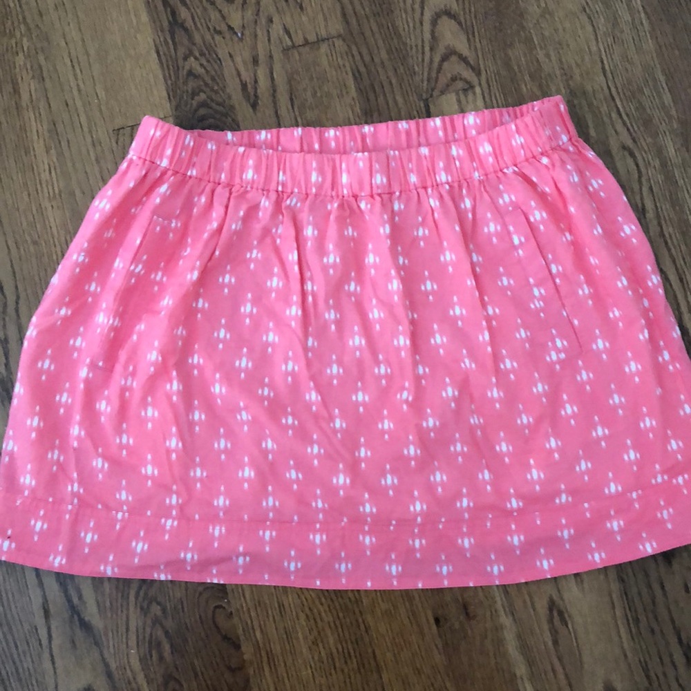 JCrew Coral Skirt size XL